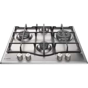 Ariston PCN641 60cm Built-in Gas Hob Stainless Steel
