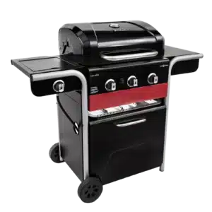 Charbroil 70519 Gas to Coal BBQ Angle View