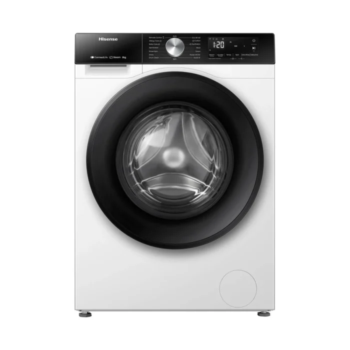 Hisense Heat Pump Dryer DH3S902BW Front View Hisense Heat Pump Dryer DH3S902BW Front View