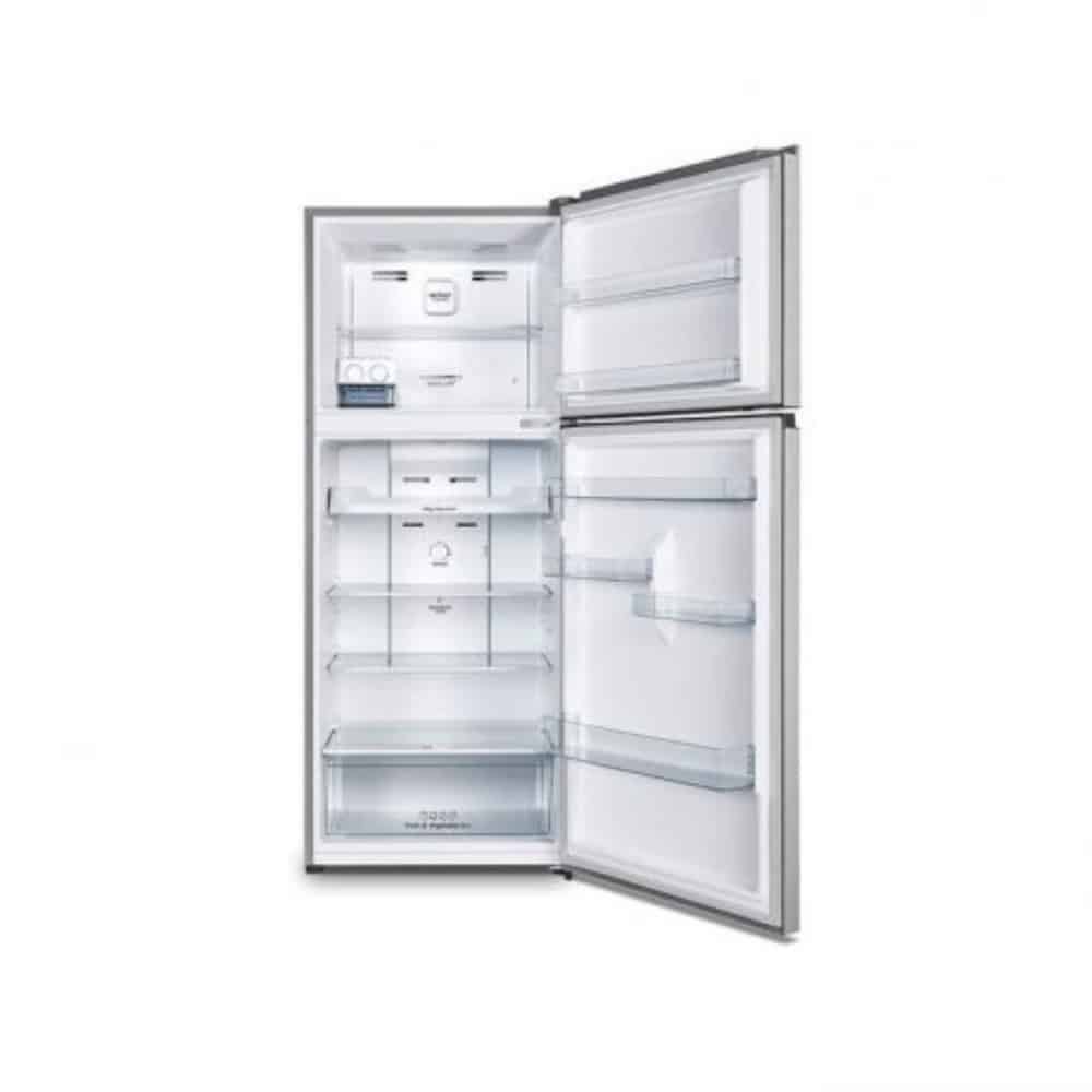Hisense 14Cft Silver Refrigerator Open Door Lebanon
