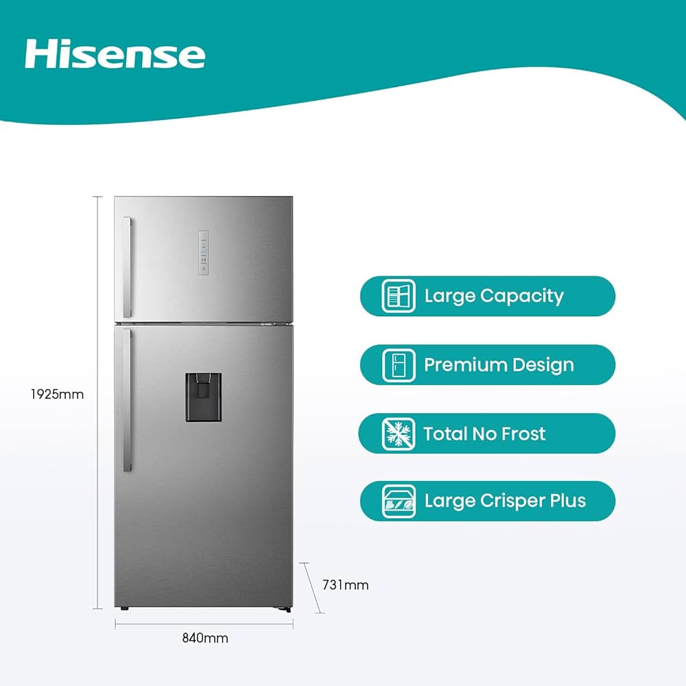 Hisense RT729 Dimensions and specificaitons