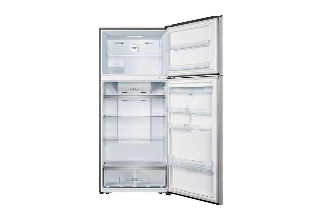 Hisense RT729 Stainless Steel Refrigerator Open Doors