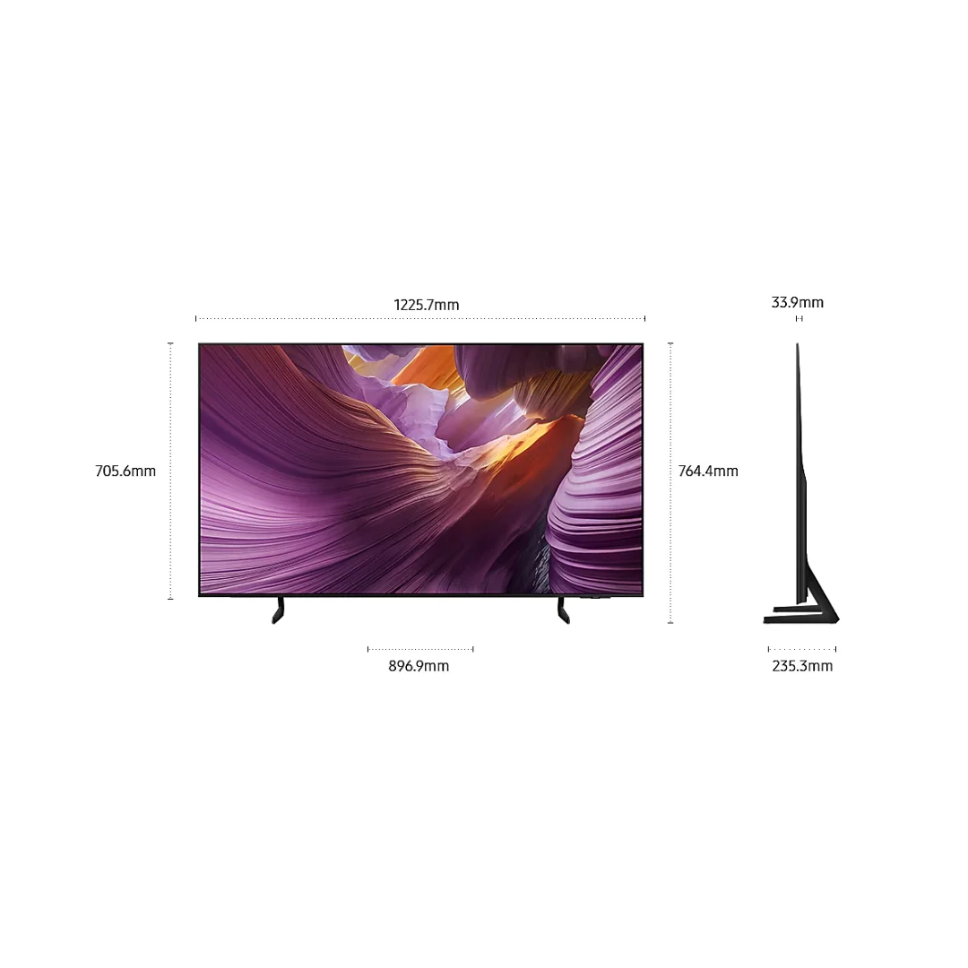 Samsung 55S85F OLED TV Dimensions