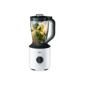 Braun-JB3100 White Blender 800W Front View