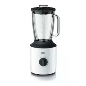 Braun Blender 800W with 1.5-Liter Glass Jug | JB3150WH | Official Warranty
