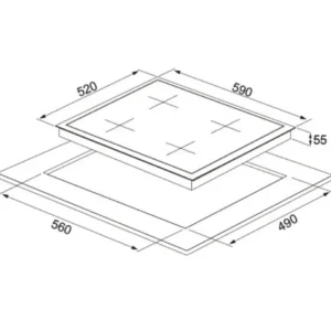Silverline VC8210b01 Dimensions