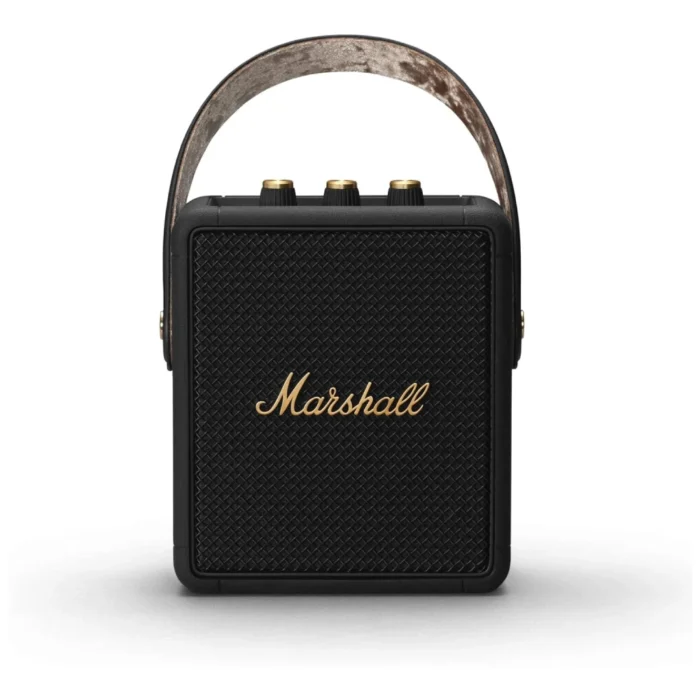 Marshall Stockwell II Bluetooth speaker front view Marshall Stockwell II Bluetooth speaker front view