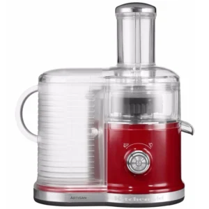 KitchenAid 5KVJ0333EER Artisan Red Centrifugal Juicer Lebanon Side View