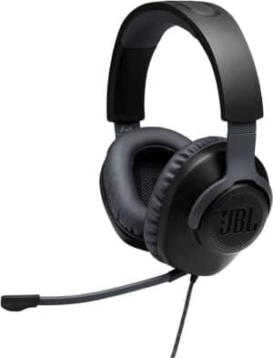JBL Quantum 100 Wired Over-Ear Gaming Headphones | 1 Year Warranty