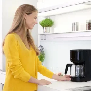 Braun KF3100BK Black Coffee Machine Lifestyle