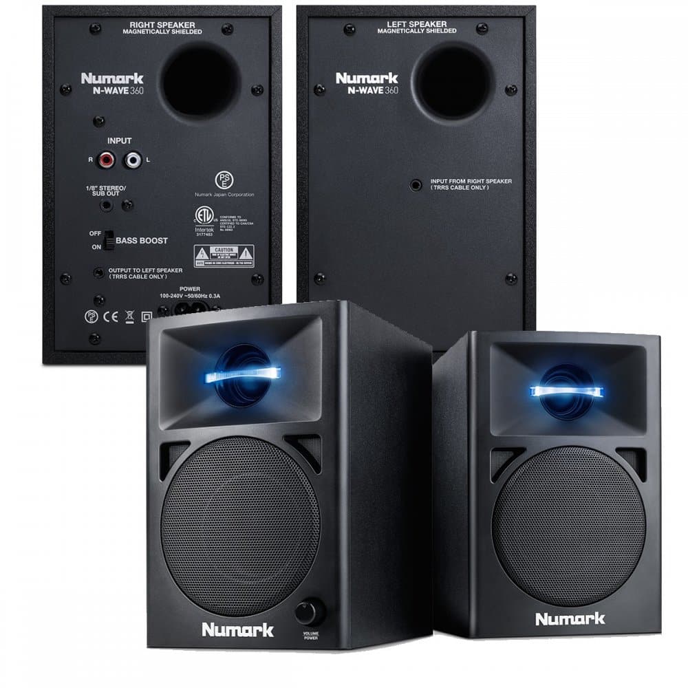 Numark N-WAVE 360 DJ Monitor Speakers