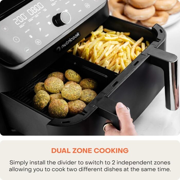 Nutricook NCAFD285 Dual Zone Cooking Nutricook NCAFD285 Dual Zone Cooking