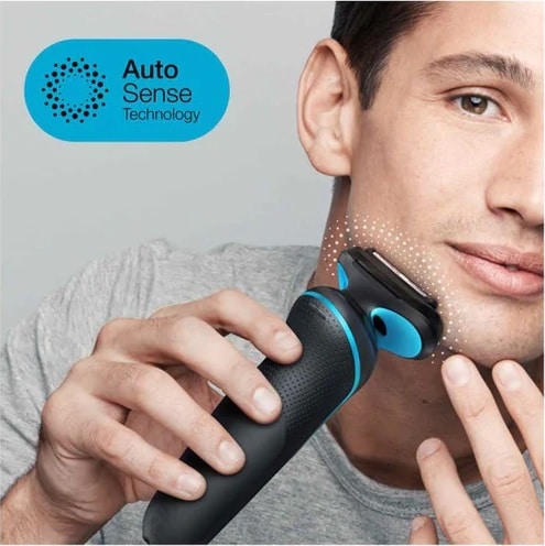 Series_5_51-M1000s_Wet_Dry_shaver_mint.Braun_Personal_Care-Magnet_-Shop3 Braun Wet and Dry Shaver Guy Shaving Face