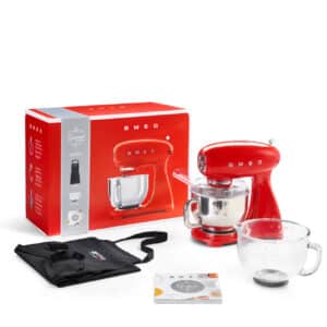 Smeg Stand Mixer Full Red SMF43RDIT
