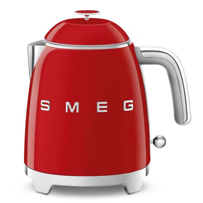 mini kettle red Smeg 0.8-Liter Mini Kettle Red KLF05RDEU