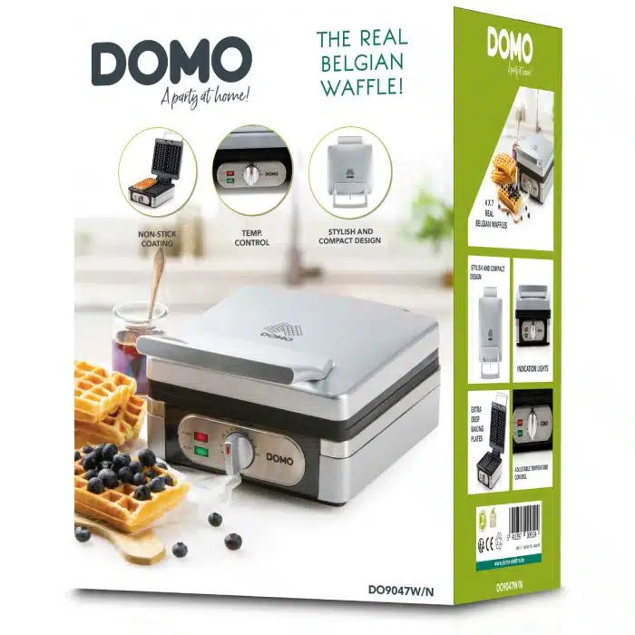 DOMO Rectangular Waffle Maker | DO9136C - Image 2