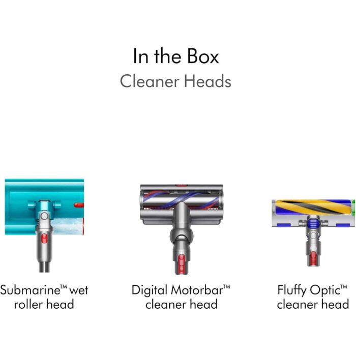Dyson V15s Detect Submarine In the Box Brush Heads Dyson V15s Detect Submarine In the Box Brush Heads