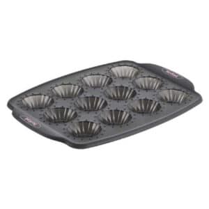 Tefal J4171414 12 Mini Tartlets Collapsible Silicon Tray