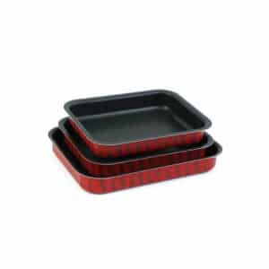 Tefal Tempo Flame Ovenware | 3 oven dishes (29x22/31x24/37x27) | Made in France | J5715482