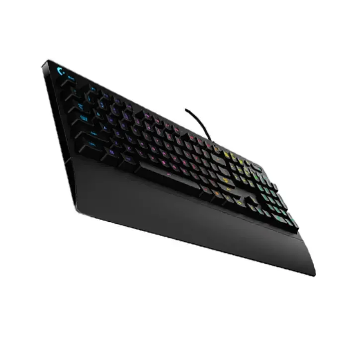 Logitech G213 Gaming Keyboard Angle View 2 Logitech G213 Gaming Keyboard Angle View 2
