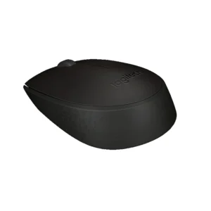 Logitech M171 Wireless Black Mouse Angle View