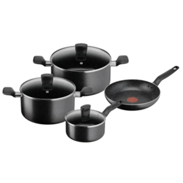 Tefal Cookware Set Dark Stone B491S785 Tefal Cookware Set Dark Stone B491S785