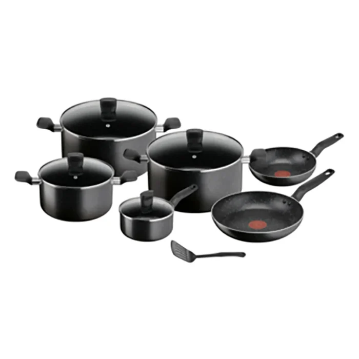 Tefal Dark Stone 11 Pieces Cookware Set B491BS85 Tefal Dark Stone 11 Pieces Cookware Set B491BS85