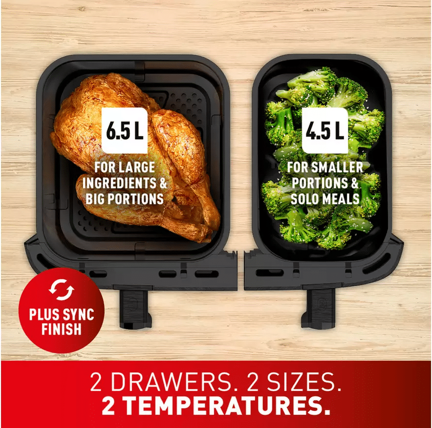 Tefal EY9428G0 Air Fryer 2 temperatures