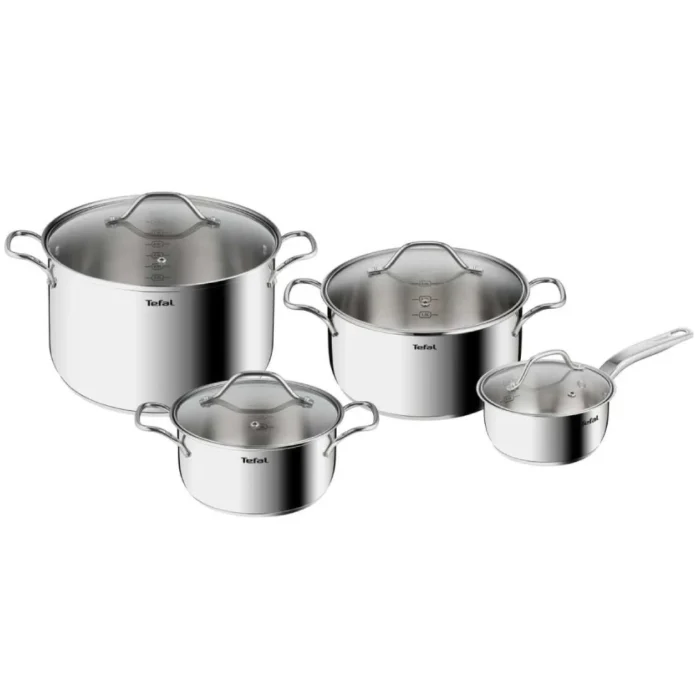 Tefal Intuition Stainless Steel 8 Pieces Set