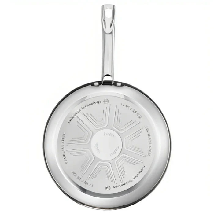 Tefal Intuition Stainless Steel Frypan Bottom View