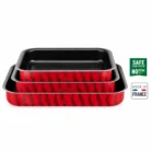 Tefal J5715582 Rectangular Oven Ware 3 Pieces