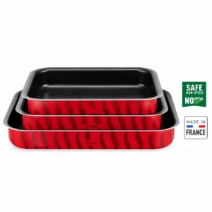 Tefal J5715582 Rectangular Oven Ware 3 Pieces
