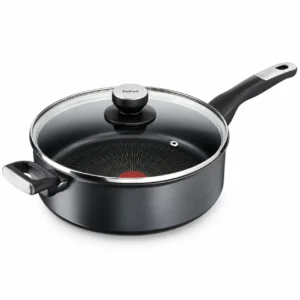Tefal Nonstick Sauté Pan with Glass Lid