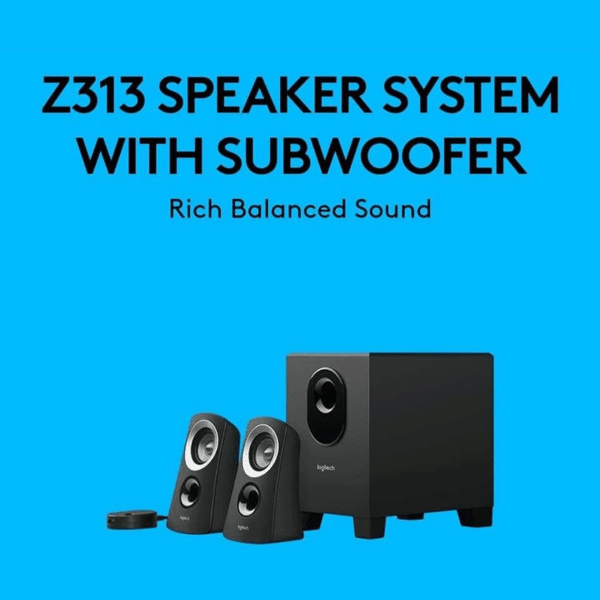 LOGITECH COMPACT 2.1 SPEAKER Z313
