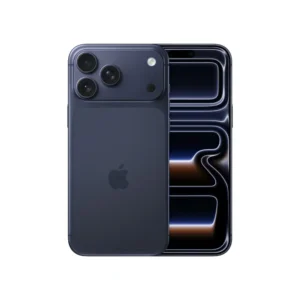 iPhone 17 Pro Dark Blue Front and Back