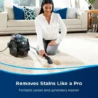 Bissell 1558E Spotclean Pro carpet cleaning