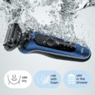 BRAUN Series 6 Wet & Dry Shaver waterproof