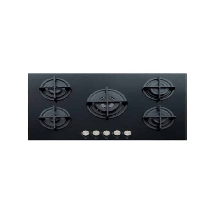Flora FLBH10-CTSF-R95BC 90cm Black Glass Flora FLBH10-CTSF-R95BC 90cm Black Glass