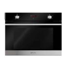 Flora Built-in Gas Oven Black Glass