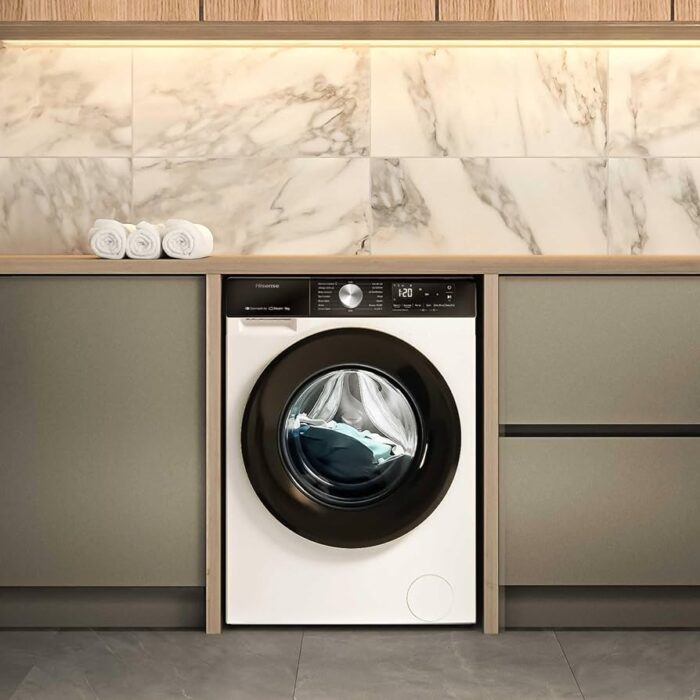 Hisense WD3S9043BW Washer Dryer Lifestyle Hisense WD3S9043BW Washer Dryer Lifestyle