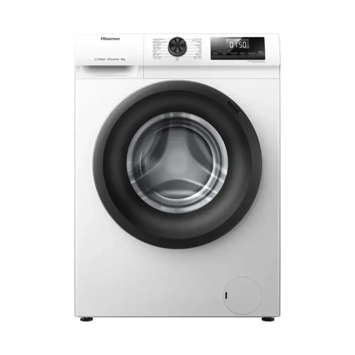 Hisense WFQP8012W Front View White