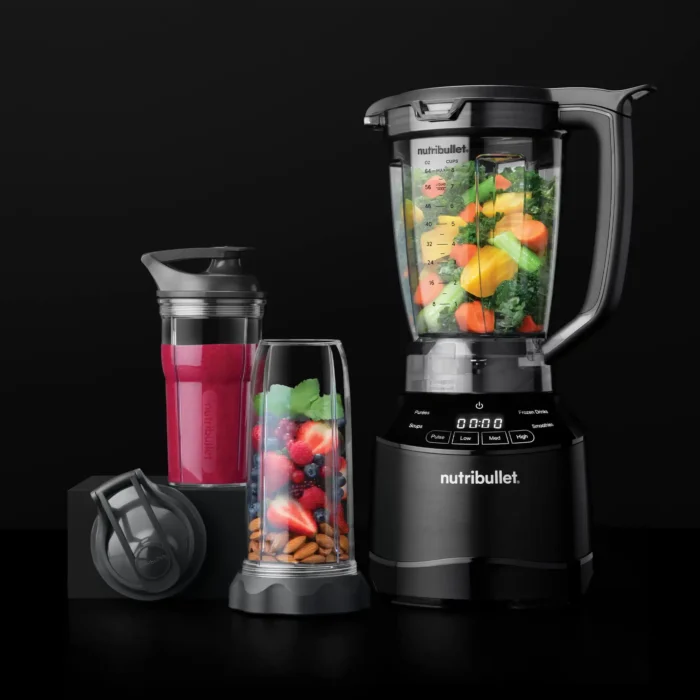 Nutribullet NBT0815 Blender accessories black background