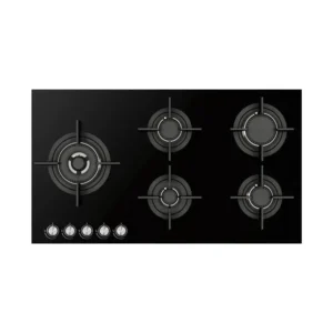 Smalvic CI905VPIN 90cm Built-in Black Glass Gas Hob Lebanon
