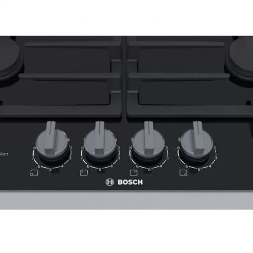 Bosch PRP6A6D70R Series 8 Gas Hob 60 cm Black Ceramic Glass - Image 3