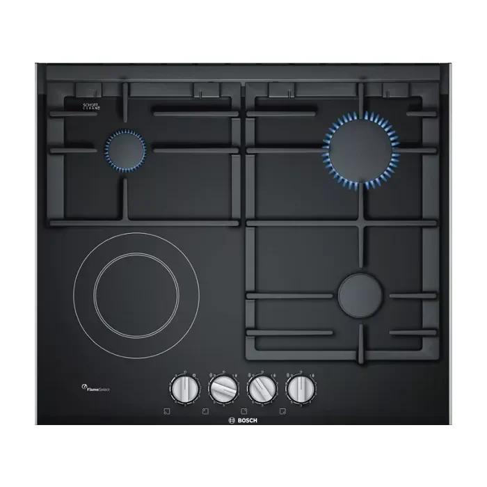 Bosch pry6a6b70q top view Bosch PRY6A6B70Q Gas & Electric Hob