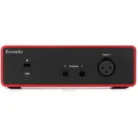 Focusrite Scarlett Solo 4th Gen Back View
