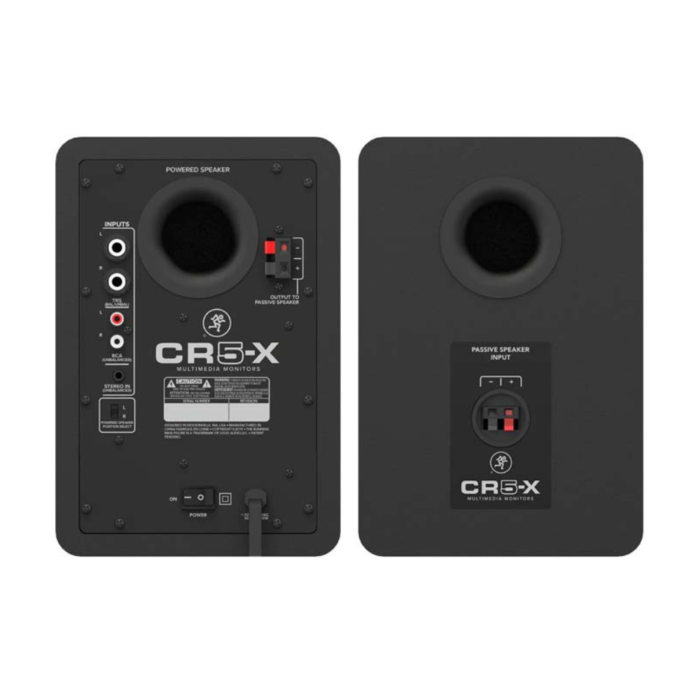 Mackie CR5X Speakers Back View Lebanon