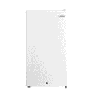 Midea MDRD133 White Refrigerator Front View