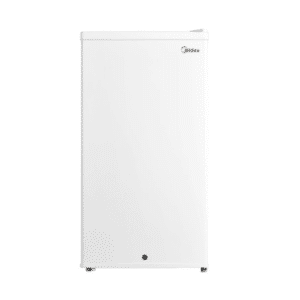 Midea MDRD133 White Refrigerator Front View
