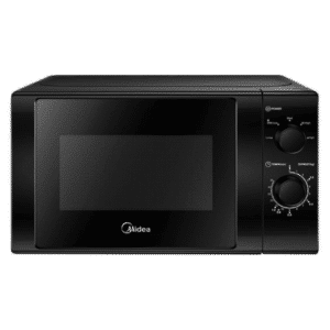 Midea 23 Liters Black Microwave Front View